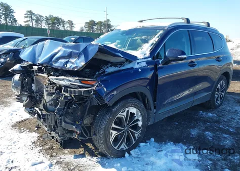 2020 Hyundai Santa Fe Limited 2.0T from USA, damaged, VIN 5NMS5CAA0LH296838